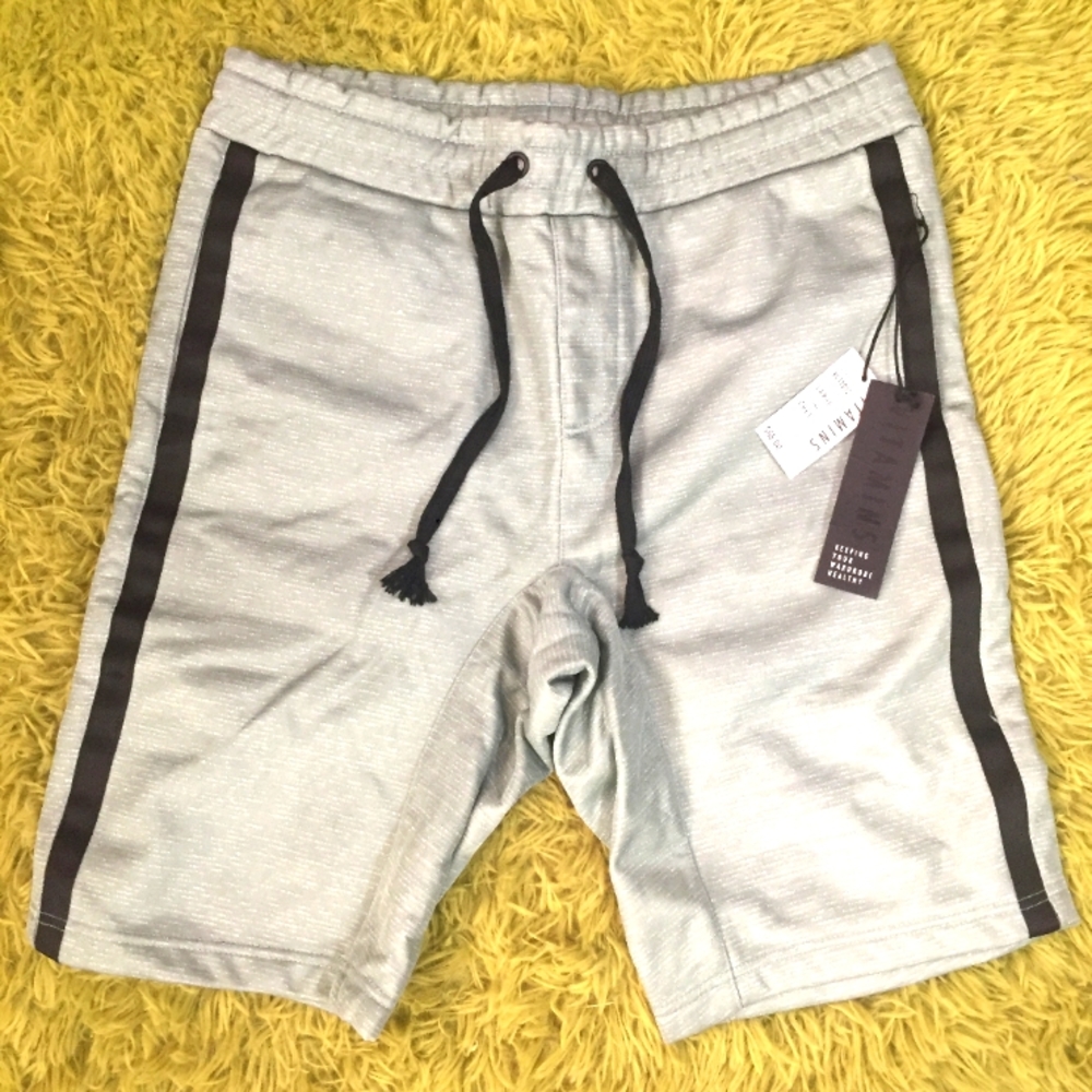 NWT Vitamins chrome shorts